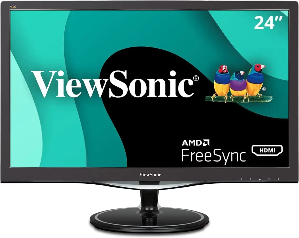2. ViewSonic VX2457-MHD 24 Inch Gaming Monitor