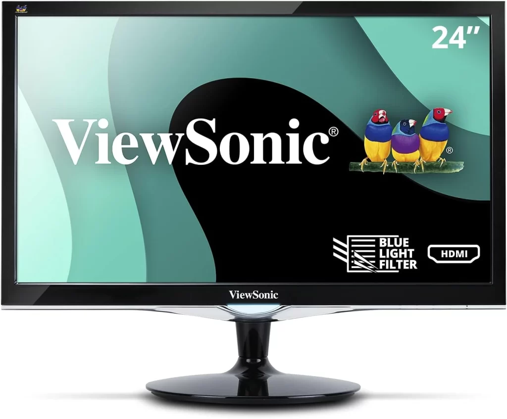 5. ViewSonic VX2452MH 24 Inch