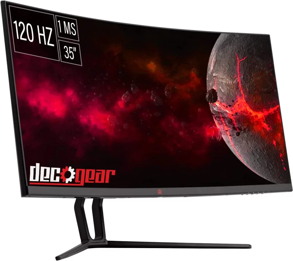 6. Deco Gear VIEW101 35Inch Ultrawide Gaming Monitor