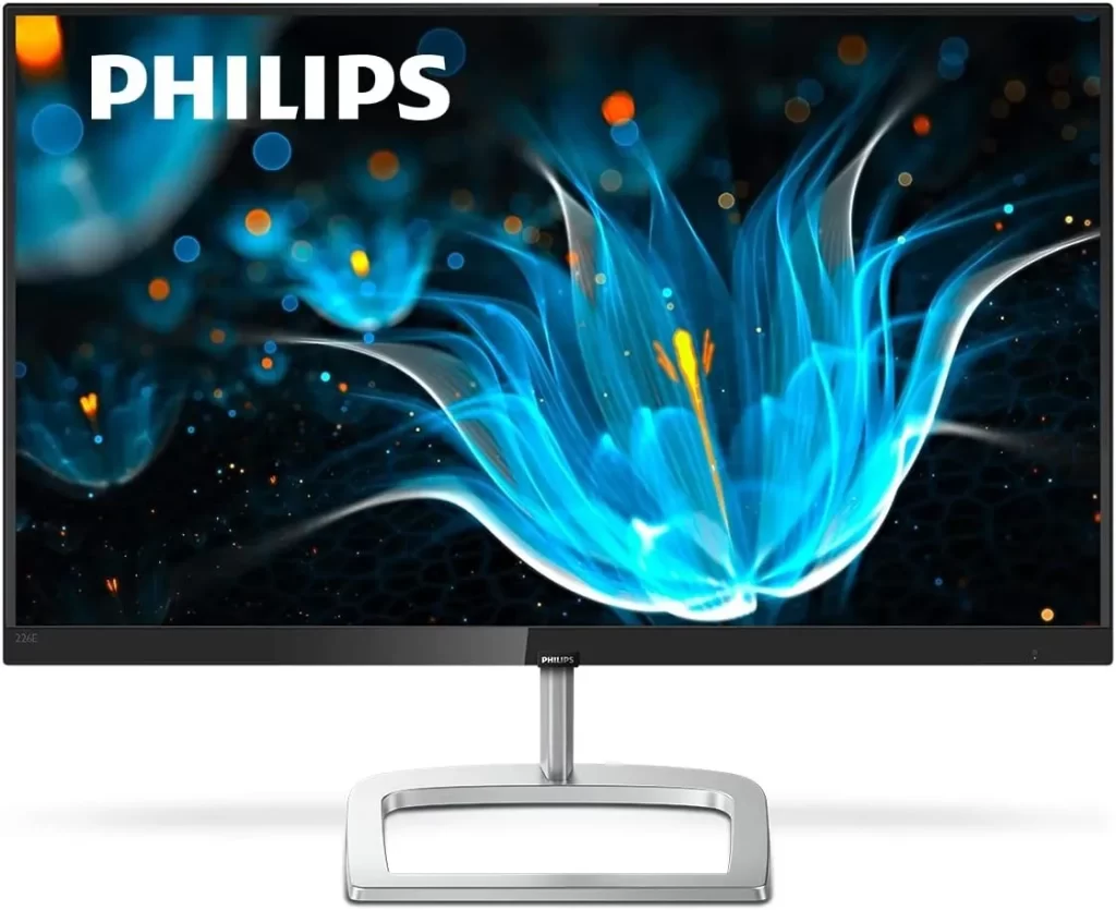 6. Philips 226E9QDSB 22 Inch Frameless Monitor