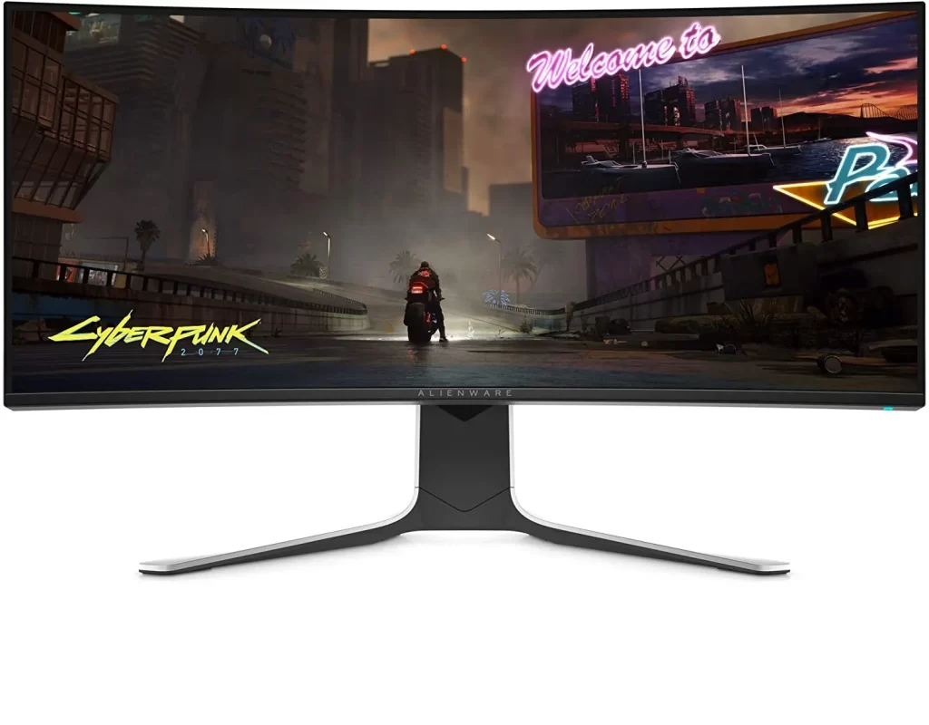 2. Alienware AW3420DW 34 Curved Gaming Monitor