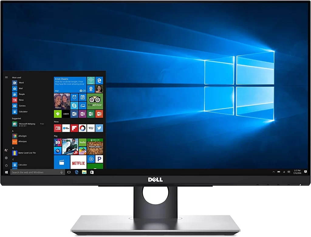 1. Dell P2418HT 24" Touch Monitor