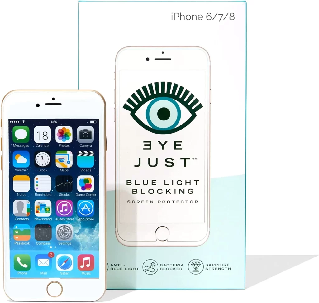 1. Eyejust Blue Light Blocking Screen Protector
