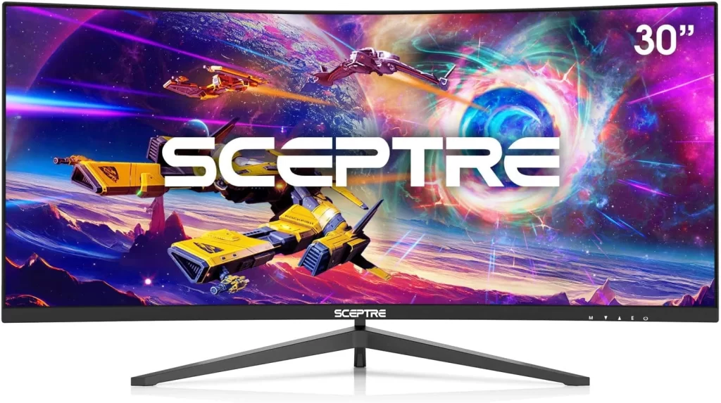 1. Sceptre 30-inch Curved Gaming Monitor