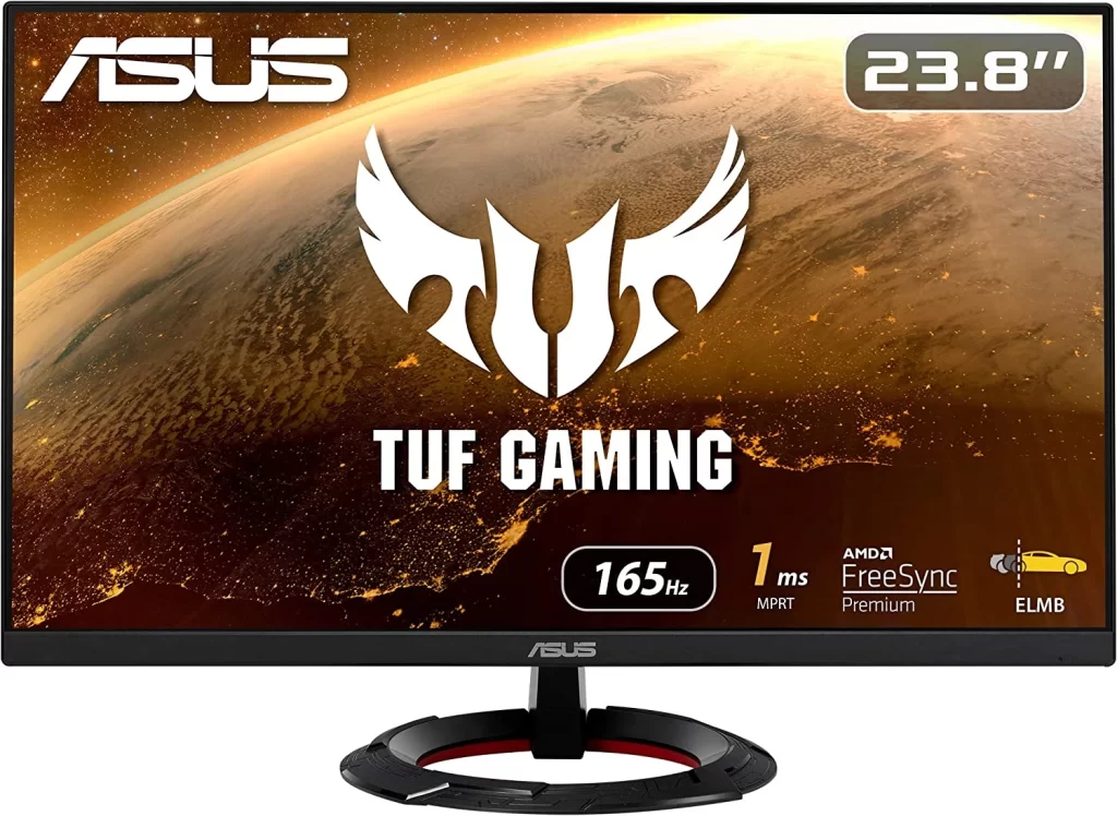1. ASUS TUF Gaming VG249Q1R - 24 Inch Full HD