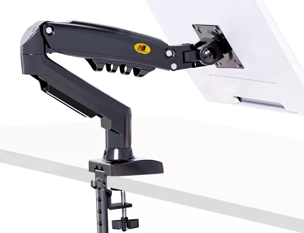 10. North Bayou Monitor Desk Mount Stand Full Motion Swivel Monitor Arm.