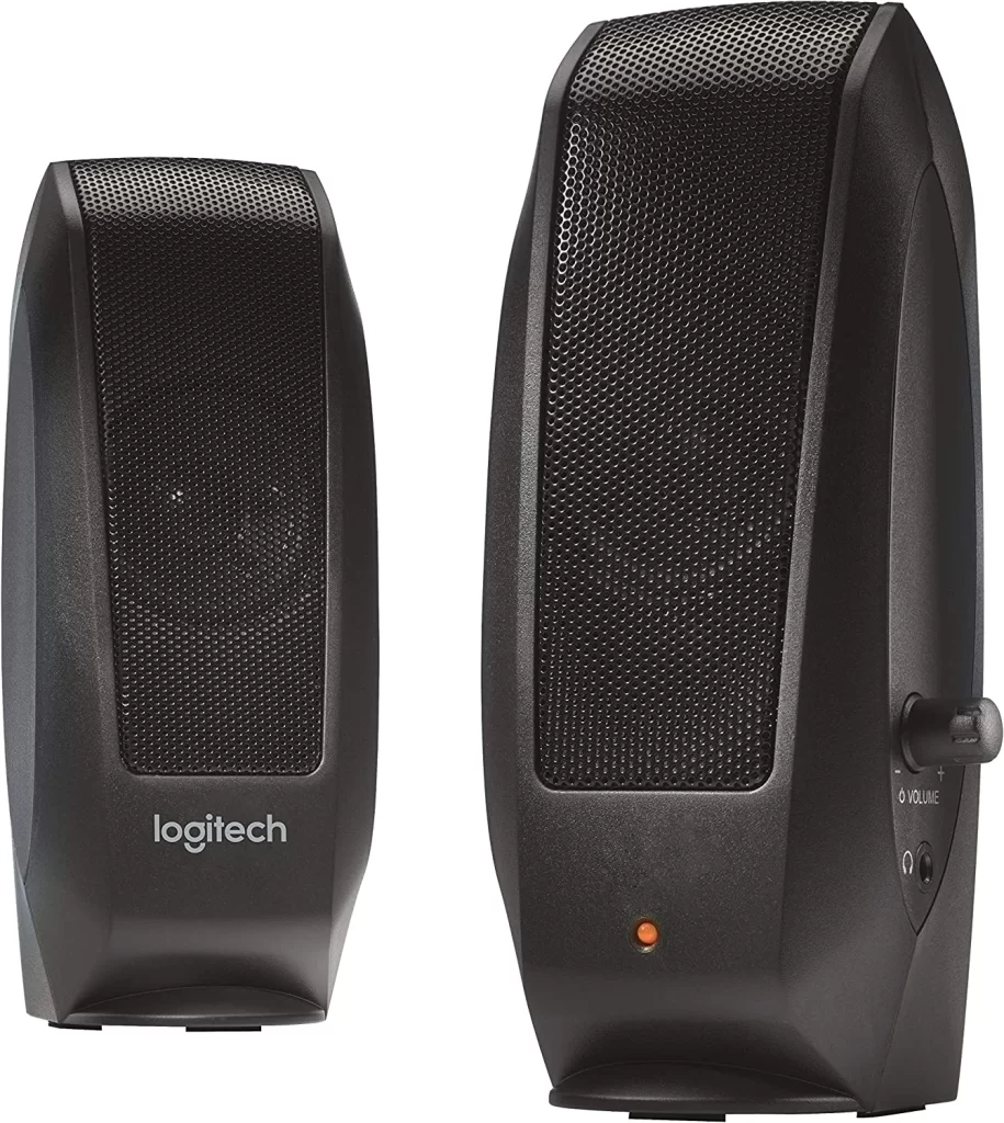 2. Logitech S120 2.0 Stereo Speakers
