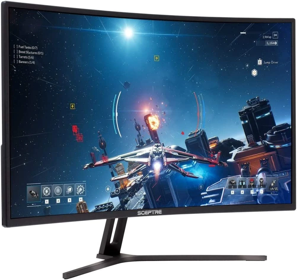 2. Sceptre C325B-185RD 32 Inch Curved Monitor