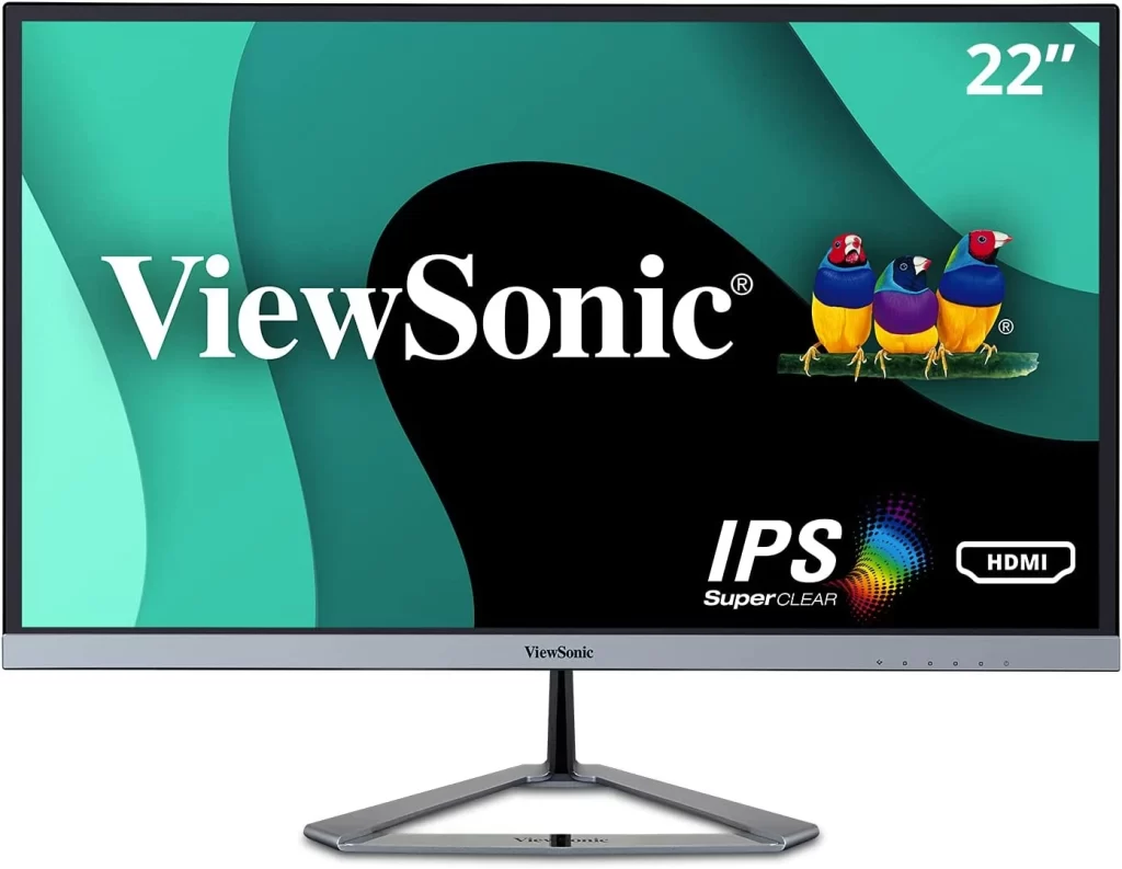 2. ViewSonic VX2276-SMHD 22 Inch Monitor