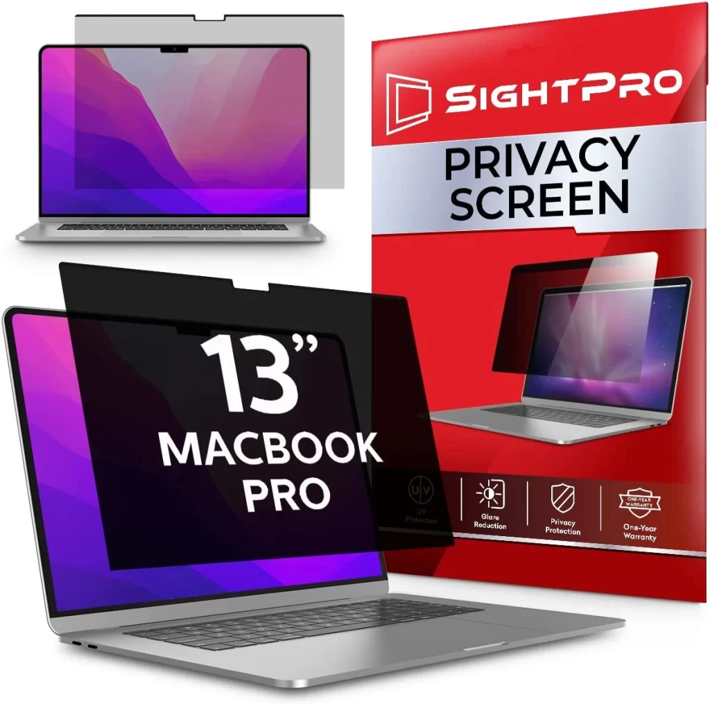 3. SightPro Magnetic Privacy Screen for Monitors