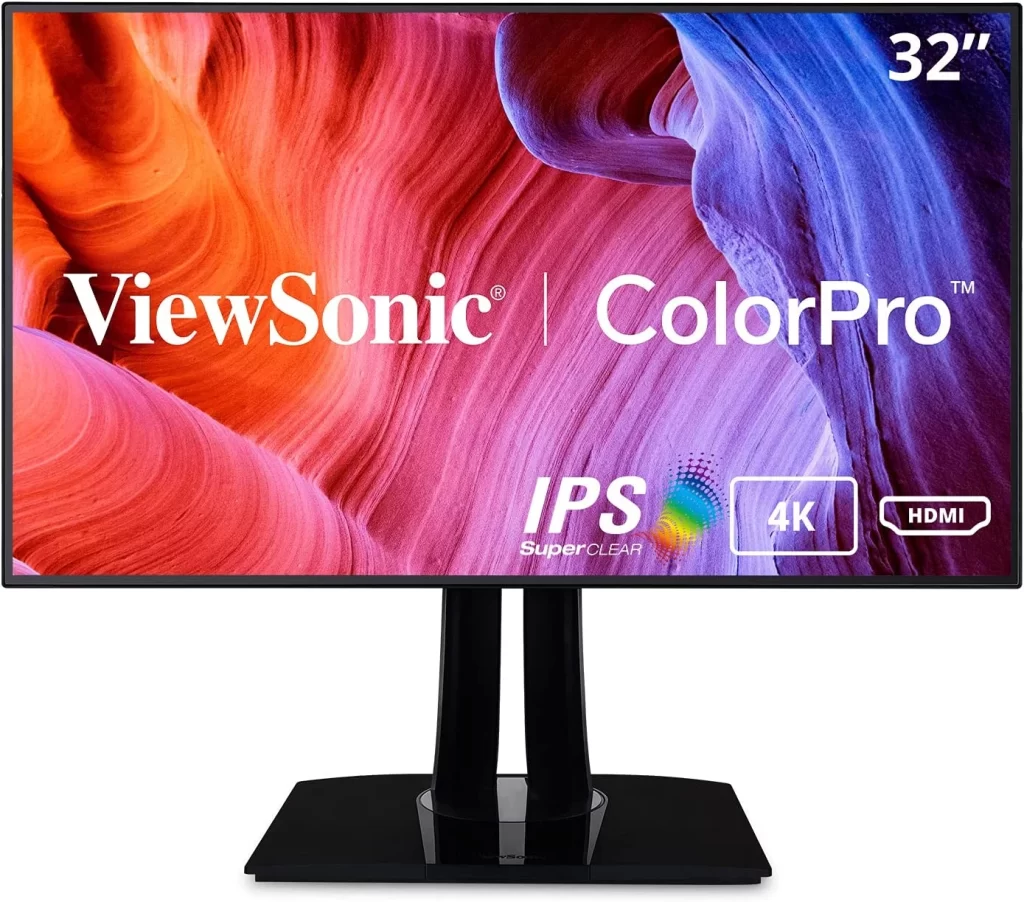5. ViewSonic VP3268-4K 32 inch 4K Monitor