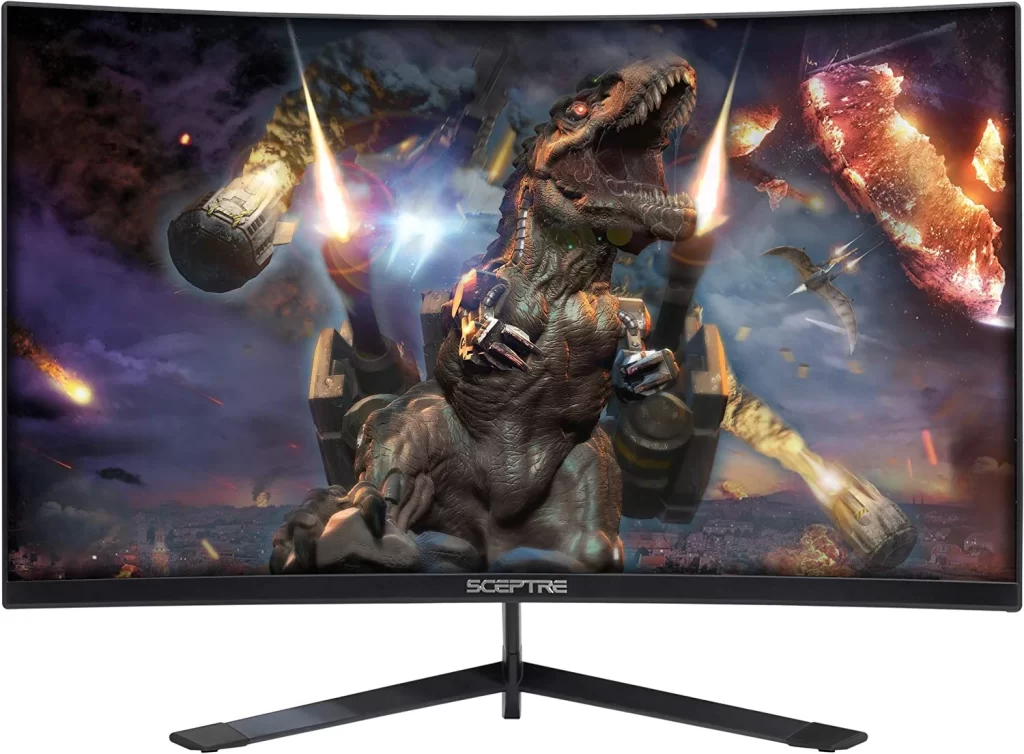 6. Sceptre C275B-144RN - 27" Curved Gaming Monitor