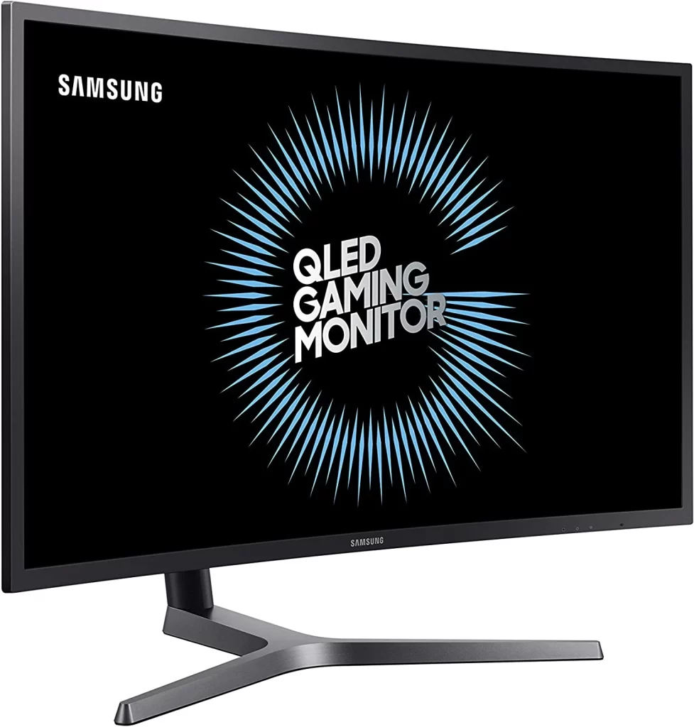8. Samsung C27HG70 27" HDR QLED 144Hz 1ms Curved Gaming Monitor