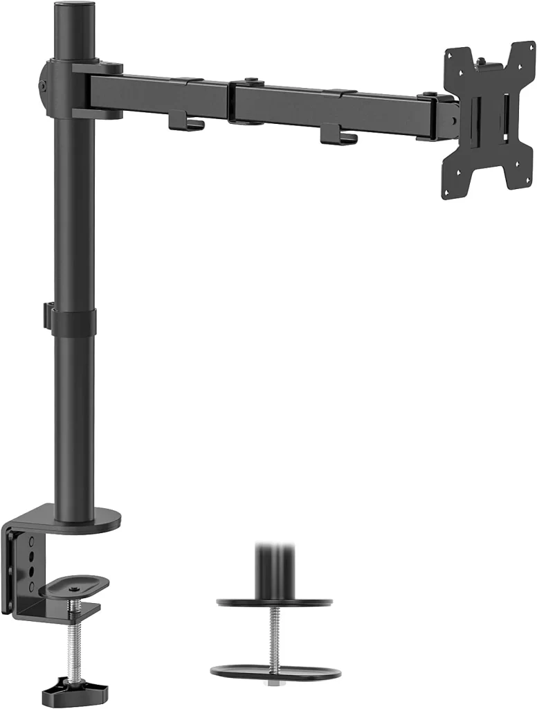 9. WALI Single LCD Monitor Desk Mount