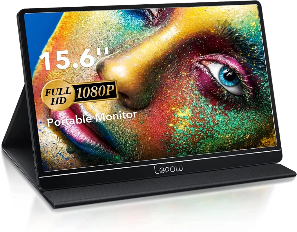 9. Lepow 15.6-Inch Full HD Portable Monitor