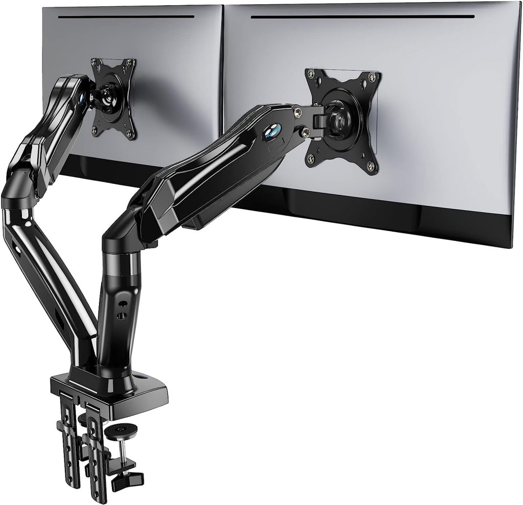 3. HUANUO Dual Monitor Mount Stand