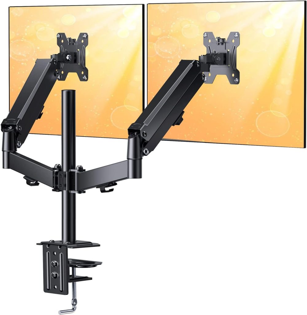 4.  ErGear Dual Monitor Desk Mount Stand